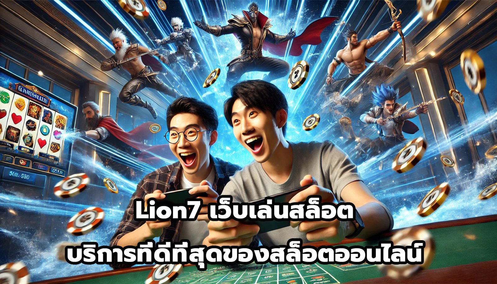 Lion7 เว็บเล่นสล็อต บริการที่ดีที่สุดของสล็อตออนไลน์-7